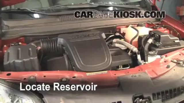 2008 Saturn Vue XE 2.4L 4 Cyl. Liquide essuie-glace Ajouter du liquide